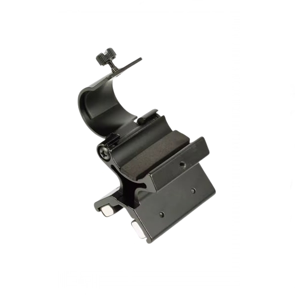 Suport magnetic lanterna vanatoare, diametru 25 mm, aluminiu, negru [5]