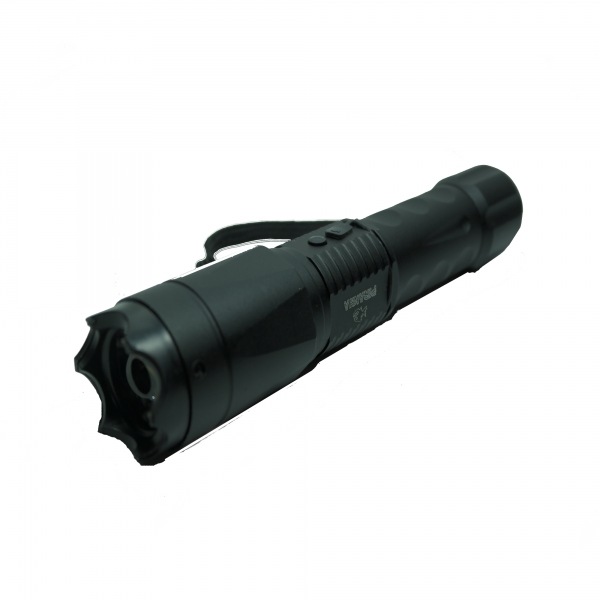Electrosoc autoaparare cu lanterna, full metal, Piranha, 3.800.000 V [2]