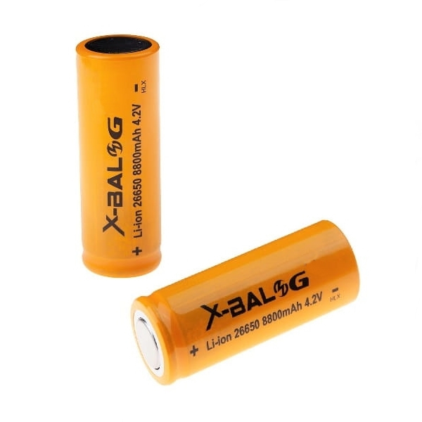 Set 2 acumulator Li-ion, DEPOX®, 3.4V - 4.2V, 8800 mAh, reincarcabili [2]