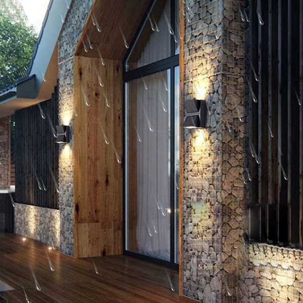 Aplica LED de Exterior, 6W, Negru [5]