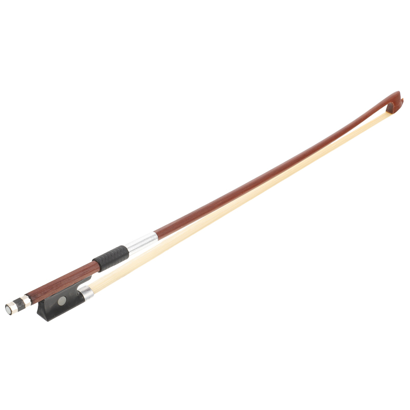 Arcus pentru vioara 3/4 IdeallStore®,  lemn, fibre sintetice, maro, 63 cm [3]