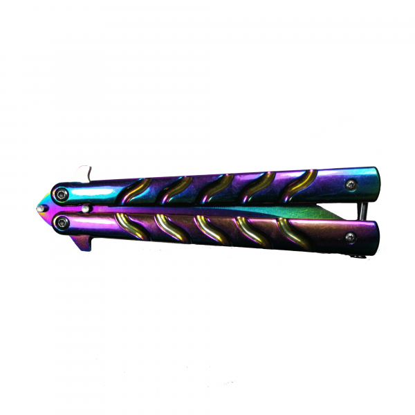 Briceag fluture IdeallStore®, Rainbow-Palette, 22.5 cm [2]
