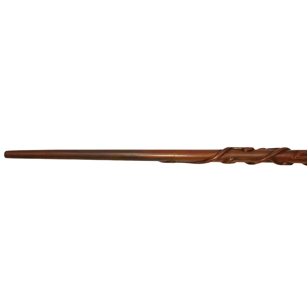 Bagheta magica IdeallStore®, Brightest Witch, insertii metal, 40 cm, maro [3]