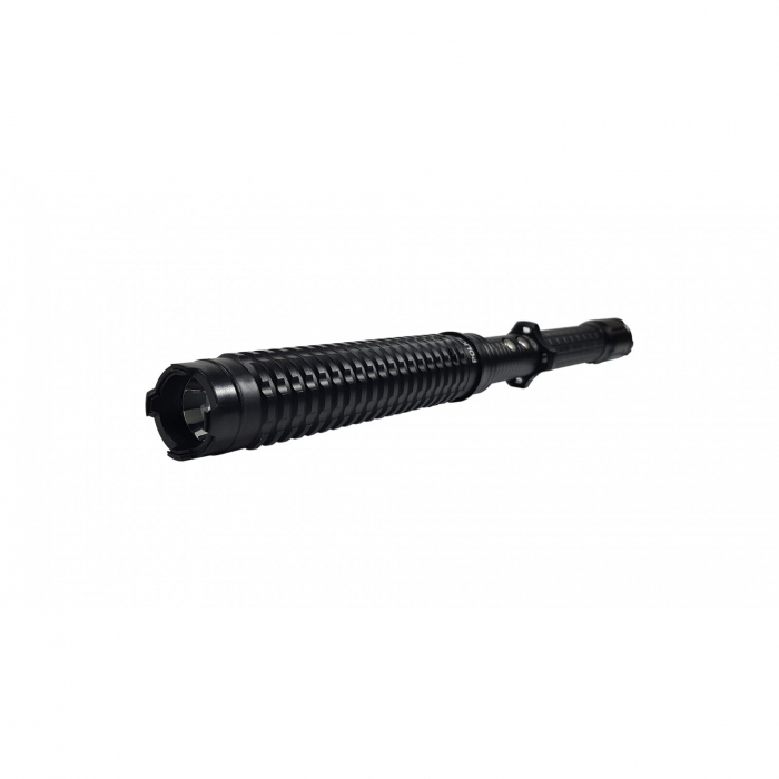 Baston cu electrosoc extensibil IdeallStore®, X10 Rogue, negru, full metalic, 49 cm, cutie transport [3]