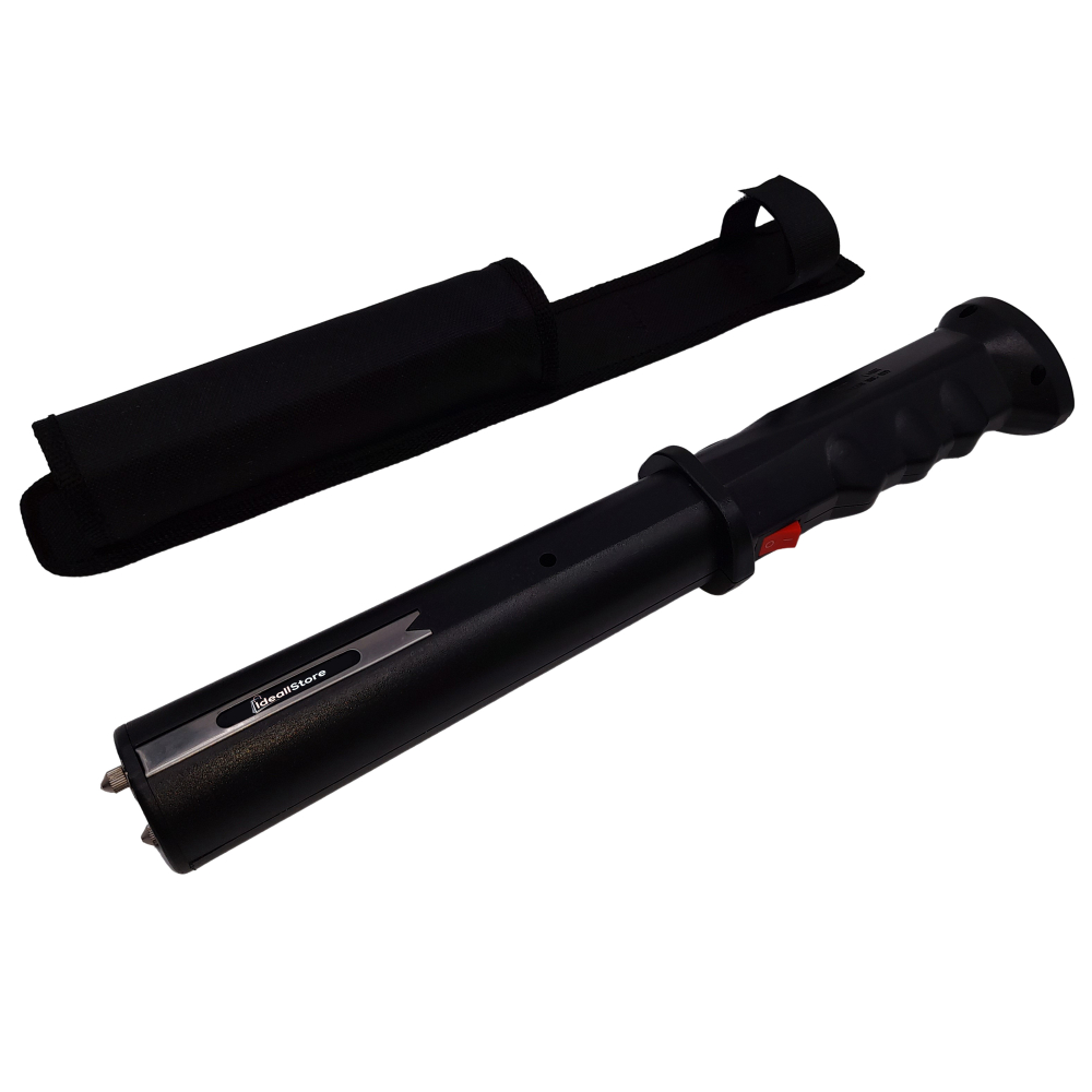 Baston cu electrosoc si lanterna [2]