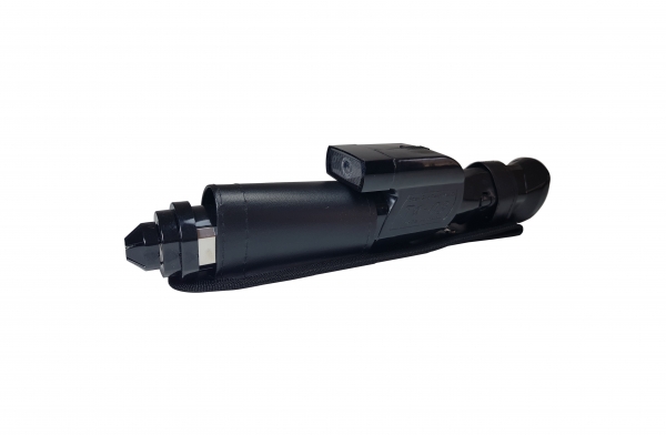 Baston Telescopic cu electrosoc IdeallStore®, sirena si lanterna, 800Kv [3]