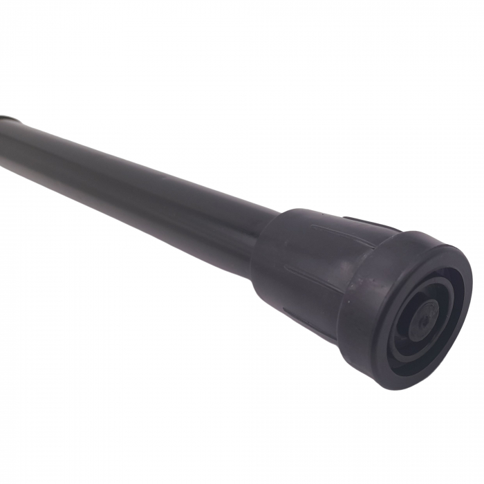 Baston flexibil pentru locomotie IdeallStore®, Special Help, extensibil, aluminiu, 92 cm, negru [4]