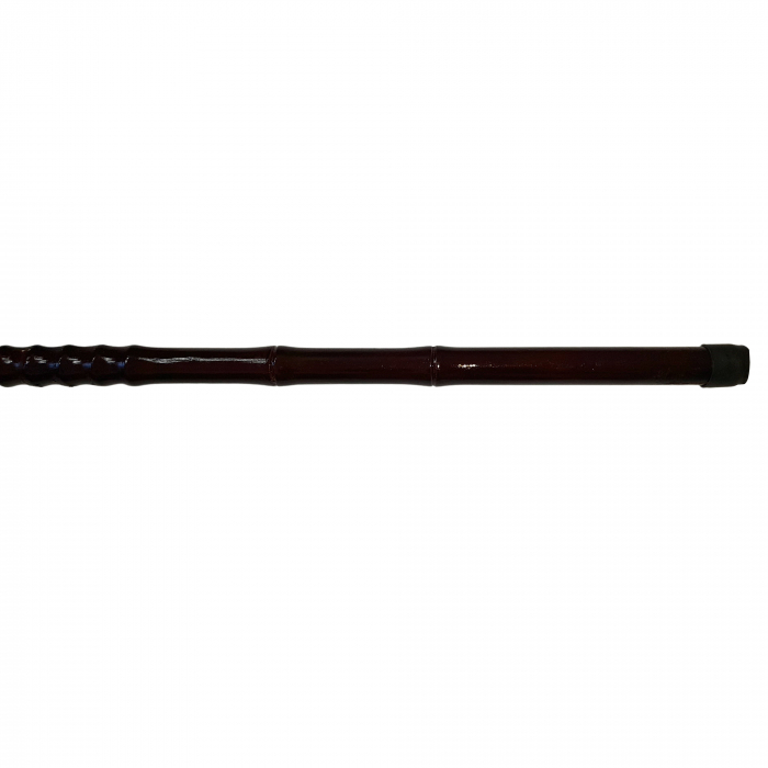 Baston locomotie IdeallStore®, Old School, lemn, 89 cm, maro [3]