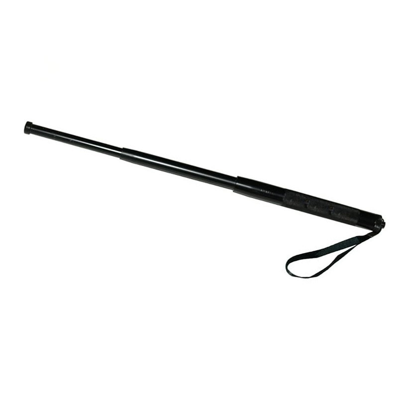 Baston telescopic 50 cm, negru, 3 sectiuni, husa cadou [2]