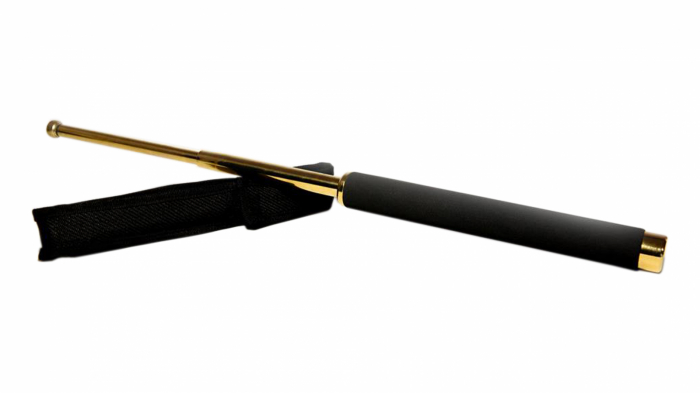 Baston telescopic, 65 cm, auriu , husa inclusa [4]