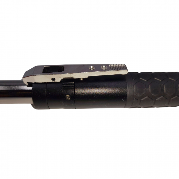 Baston telescopic automatic, Defence Guardian, 41 cm, siguranta integrata, negru [10]