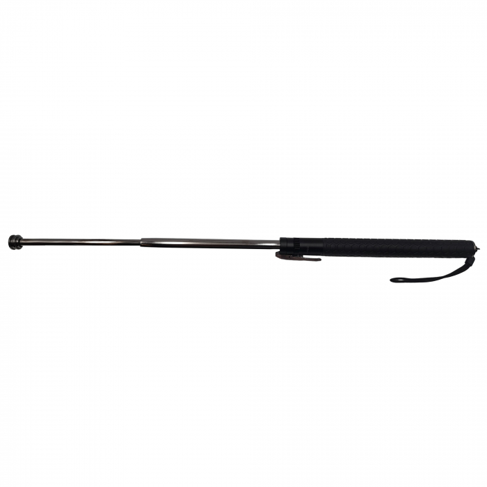 Baston telescopic automatic, Defence Guardian, 41 cm, siguranta integrata, negru [3]