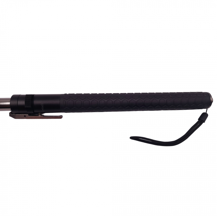 Baston telescopic automatic, Defence Guardian, 41 cm, siguranta integrata, negru [5]