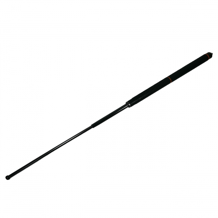 Baston telescopic cromatic, IdeallStore®, 100 cm, negru, teaca inclusa [2]