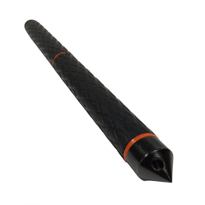 Baston telescopic cromatic, IdeallStore®, 100 cm, negru, teaca inclusa [4]