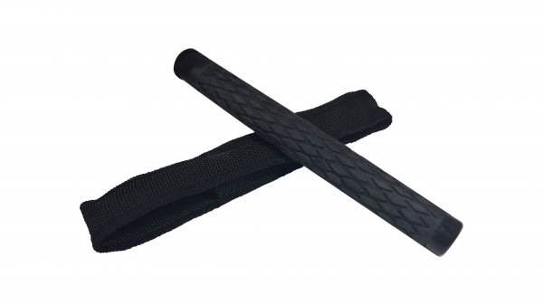 Baston telescopic din otel, negru, 60 cm, 3 sectiuni, husa cadou [2]
