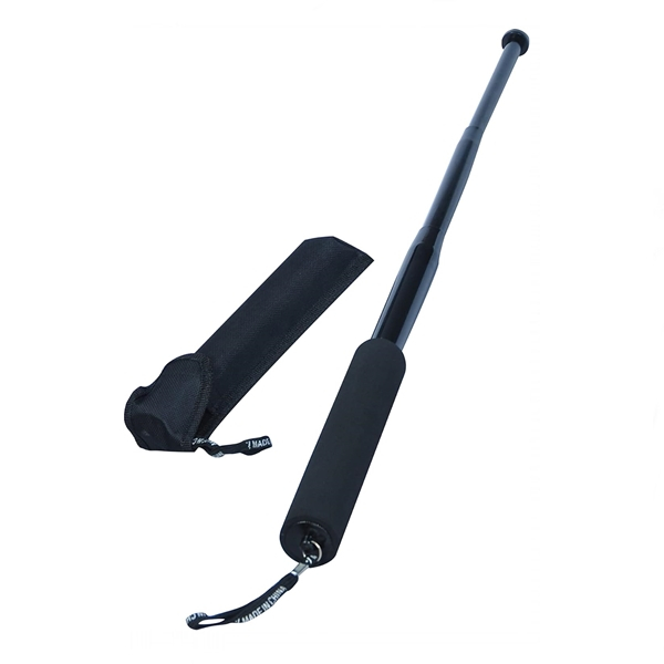 Baston telescopic, IdeallStore®, 65 cm, maner burete, negru [2]