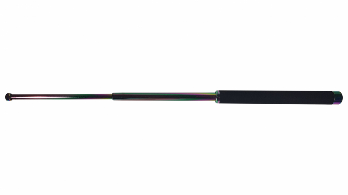 Baston telescopic, otel inoxidabil, 3 segmente, 65 cm, rainbow [3]