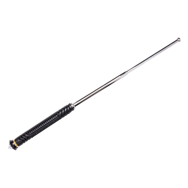 Baston telescopic pliabil, ciocan geamuri detasabil, 65,5 cm, husa cordura, argintiu [5]