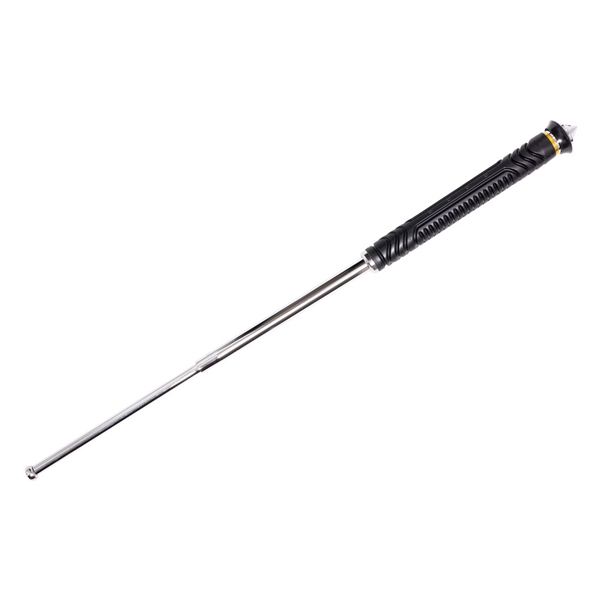 Baston telescopic pliabil, titan, ciocan geamuri detasabil, 65,5 cm, husa cordura, negru [4]