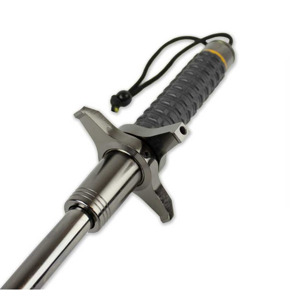 Set baston telescopic  si 2 x spray autoaparare chili DEPOX®, spărgător de geamuri, mâner antiderapant,husa inclsa, 24-67 cm/60 ml [5]