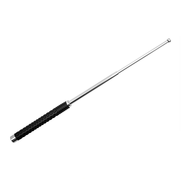 Baston telescopic pliabil, DEPOX®, 52 cm, maner antiderapant, husa inclusa, argintiu [6]