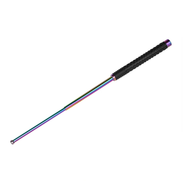 Set baston telescopic pliabil si bata de baseball cu lanternă LED DEPOX®, Finisaj Multicolor, Mâner Antiderapant, 65 cm/31 cm [5]