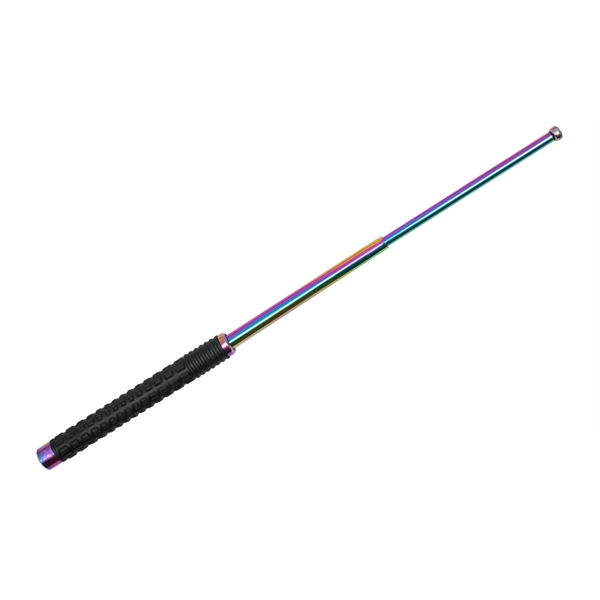 Set baston telescopic pliabil si bata de baseball cu lanternă LED DEPOX®, Finisaj Multicolor, Mâner Antiderapant, 65 cm/31 cm [6]