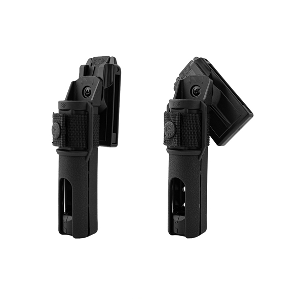 Baston telescopic profesional cu sistem Easy Lock, toc rotativ și montură universală, 46 cm [10]