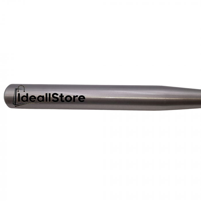Bata de baseball, Home Run, aluminiu, 80 cm, argintiu [4]