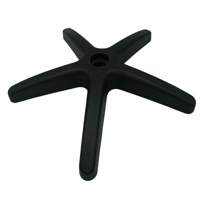 Baza pentru scaun directorial, plastic, neagra, 48 cm [2]