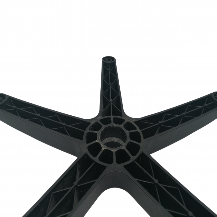 Baza pentru scaun directorial, plastic, neagra, 48 cm [4]