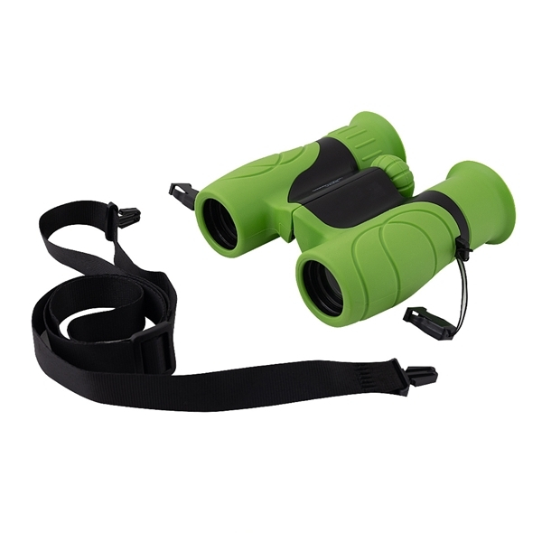 Binoclu compact pentru copii, 8x21, verde [6]