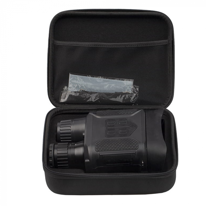 Binoclu cu NightVision IdeallStore®, Dark Watcher, marire 7x, display TFT LCD, negru, husa inclusa [13]