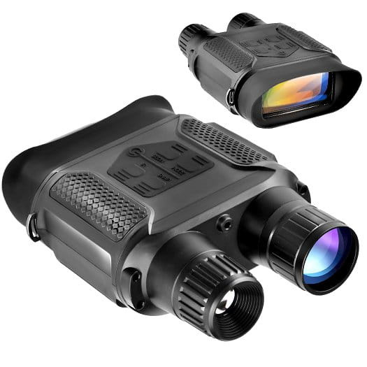 Binoclu cu NightVision IdeallStore®, Dark Watcher, marire 7x, display TFT LCD, negru, husa inclusa [2]