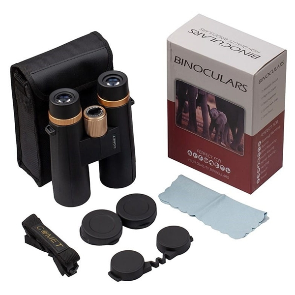Binoclu observare generala IdeallStore®, New Generation, 10X42, 16 cm, negru, husa inclusa [6]