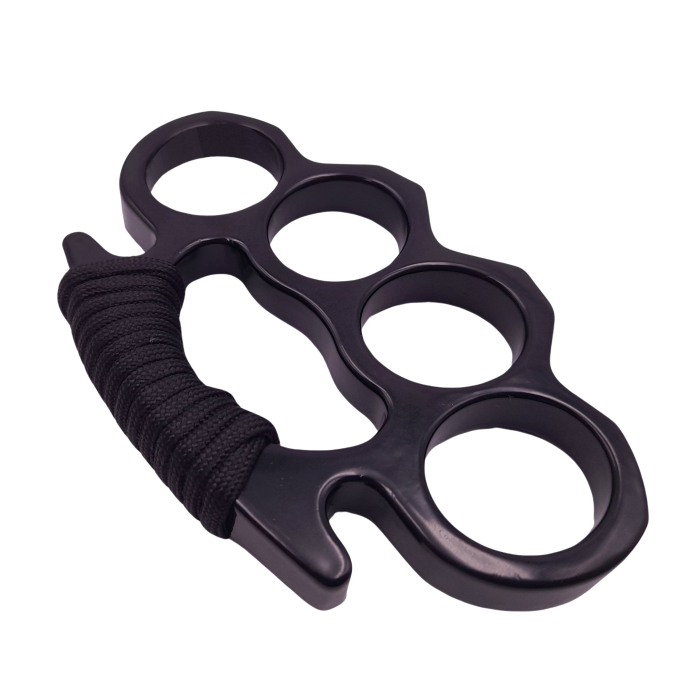 Box cu snur IdeallStore®, Rozeta, Poetic Justice, metal, negru, 1 cm [2]