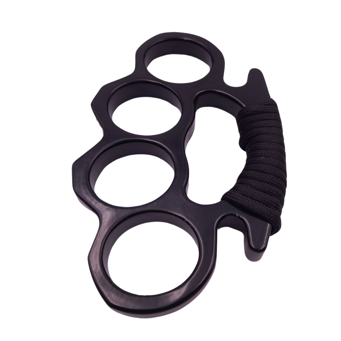 Box cu snur IdeallStore®, Rozeta, Poetic Justice, metal, negru, 1 cm [4]