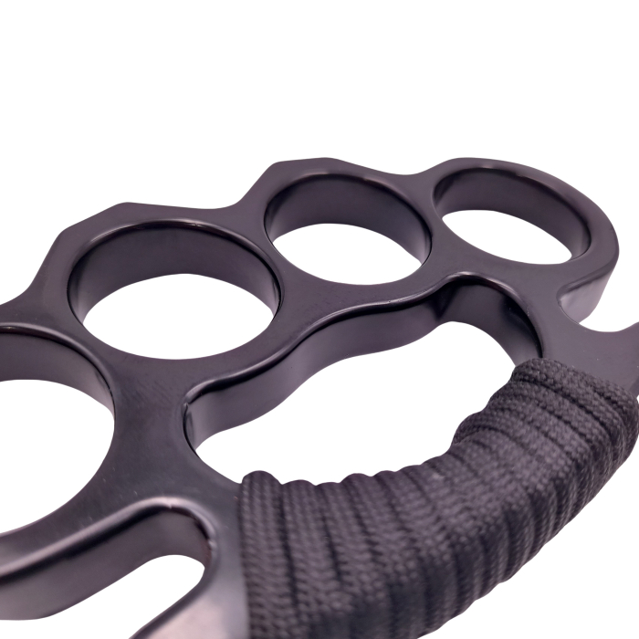 Box cu snur IdeallStore®, Rozeta, Poetic Justice, metal, negru, 1 cm [5]