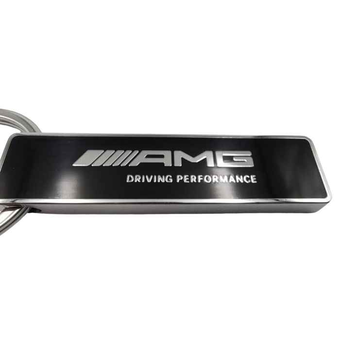 Breloc de chei IdeallStore®, AMG Performance, editie de colectie, 6 cm, metal, argintiu [3]