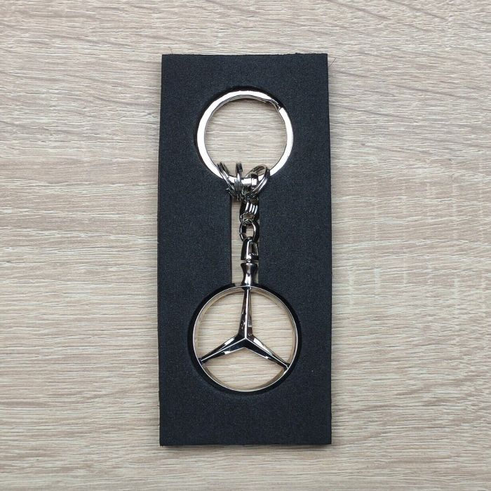 Set de doua brelocuri de chei DEPOX®, editie de colectie, metal, argintiu/negru [9]