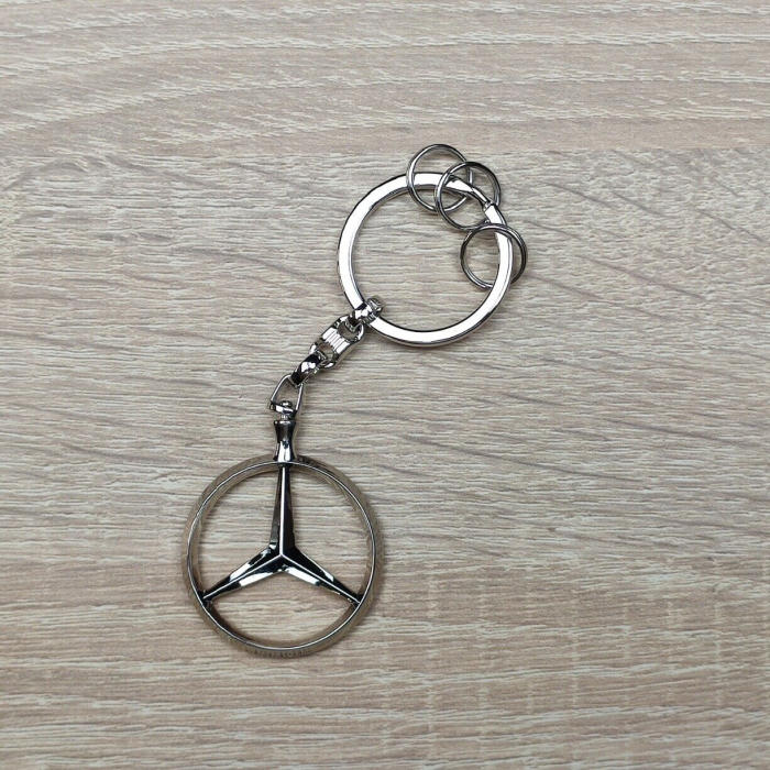 Set de doua brelocuri de chei DEPOX®, editie de colectie, metal, argintiu/negru [6]