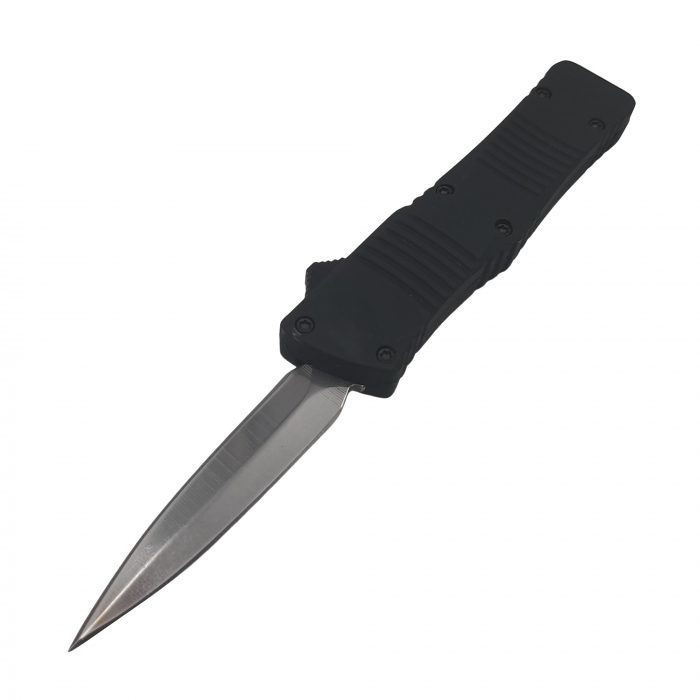 Briceag automat de vanatoare IdeallStore®, Comunity Blade, metalic, 13 cm, negru [2]