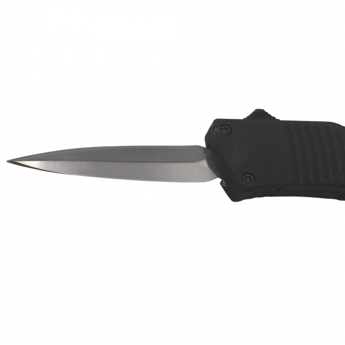 Briceag automat de vanatoare IdeallStore®, Comunity Blade, metalic, 13 cm, negru [4]