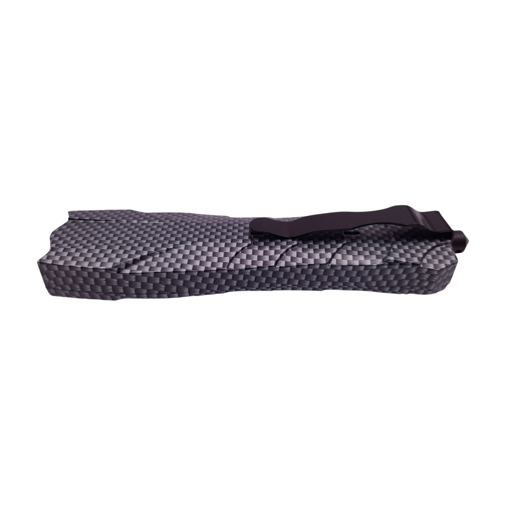 Briceag automat de vanatoare IdeallStore®, PVC, Futuristic Blade, 23 cm, gri [6]