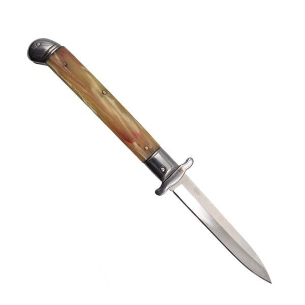 Briceag automat stiletto, Italian Marble, 27 cm, multicolor [3]