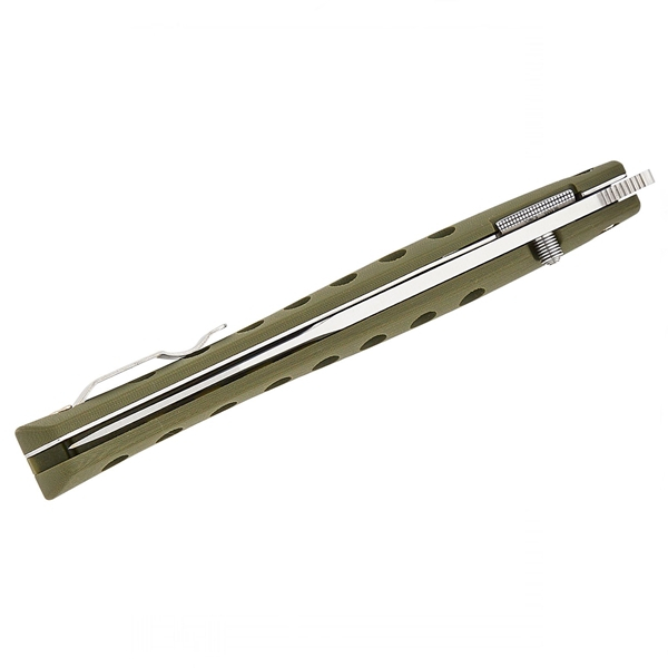 Briceag cu deschidere manuala, prindere curea, verde, 33.5 cm [5]