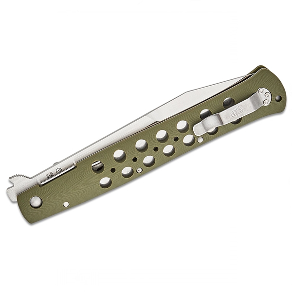 Briceag cu deschidere manuala, prindere curea, verde, 33.5 cm [4]