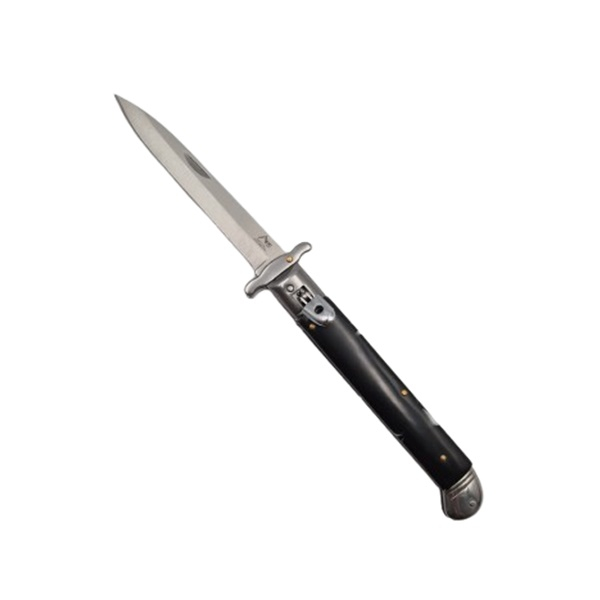 Briceag automat stiletto, Italian Marble, 27 cm, negru [2]