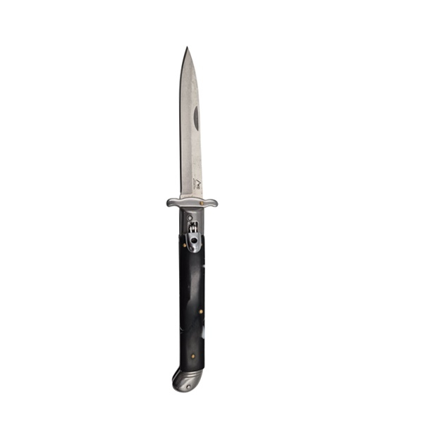 Briceag automat stiletto, Italian Marble, 27 cm, negru [6]